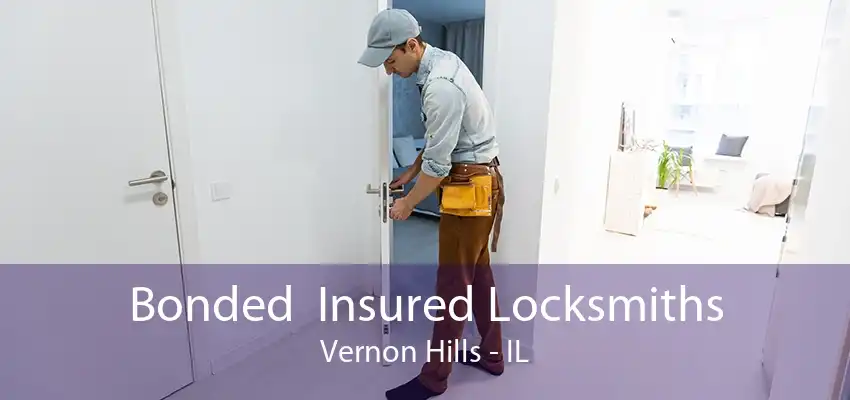 Bonded  Insured Locksmiths Vernon Hills - IL