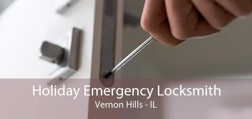 Holiday Emergency Locksmith Vernon Hills - IL